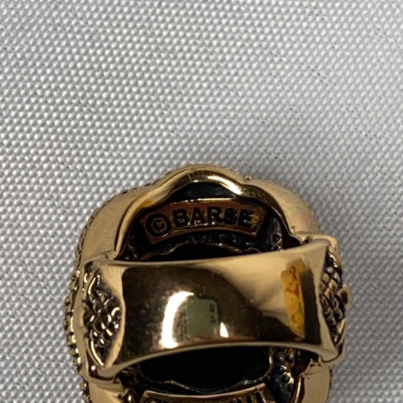 Barse Onyx Floral Design size 5 1/2 - Picture 3 of 4